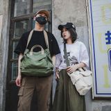  Túi Xách Vải Thời Trang Dung Tích Lớn 