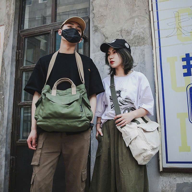  Túi Xách Vải Thời Trang Dung Tích Lớn 