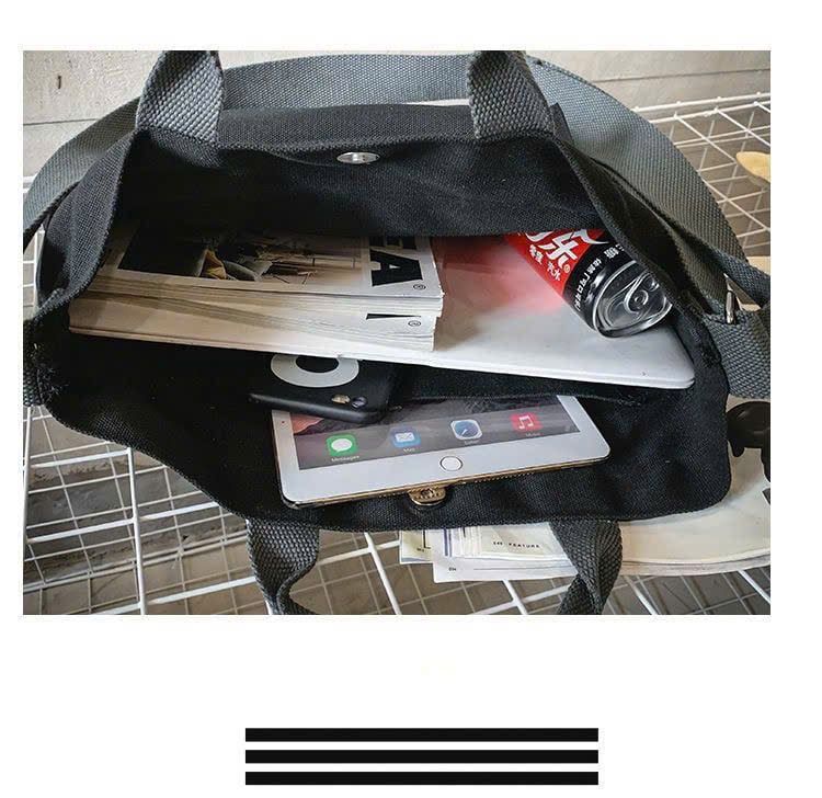  Túi Xách Vải Thời Trang Dung Tích Lớn 