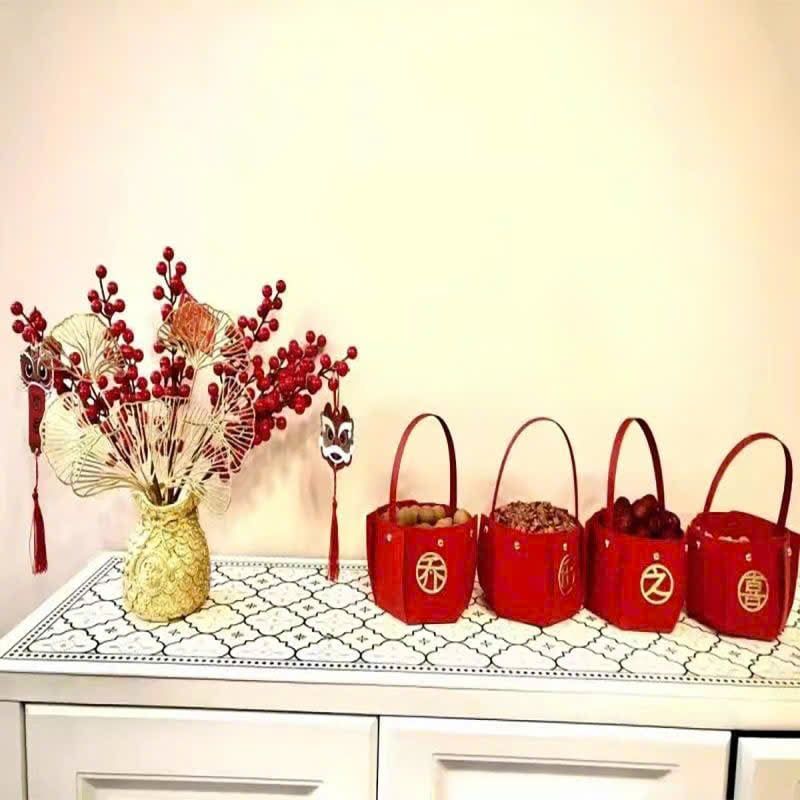  Bộ 4 Giỏ Quà Chuyển Nhà Mới 