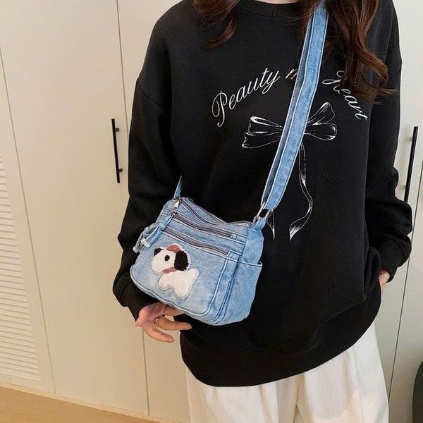  Túi Jeans Đeo Chéo Nữ Mẫu Mới Nhất 