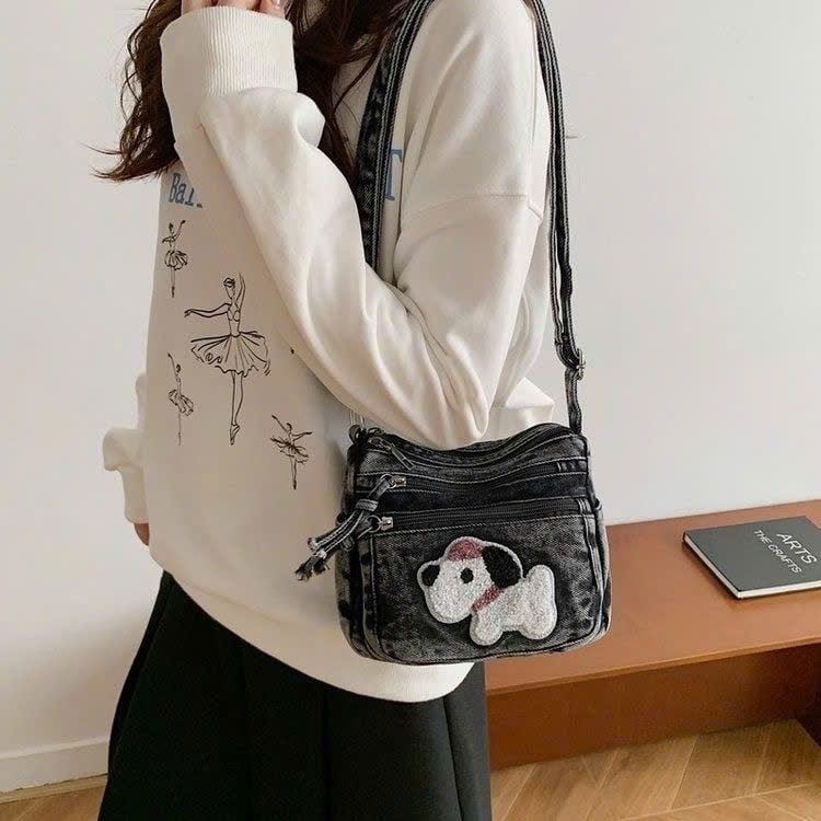  Túi Jeans Đeo Chéo Nữ Mẫu Mới Nhất 