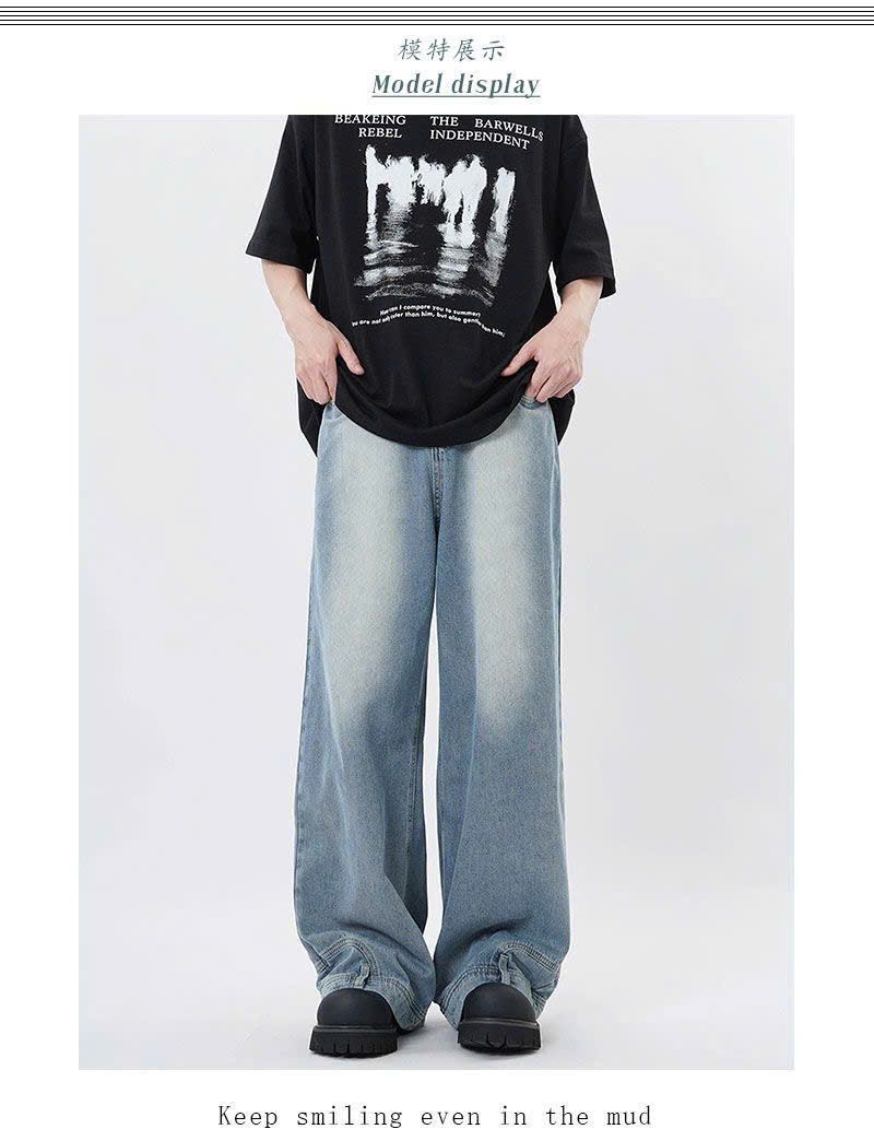  Quần Jeans Ống Túi Ngược 