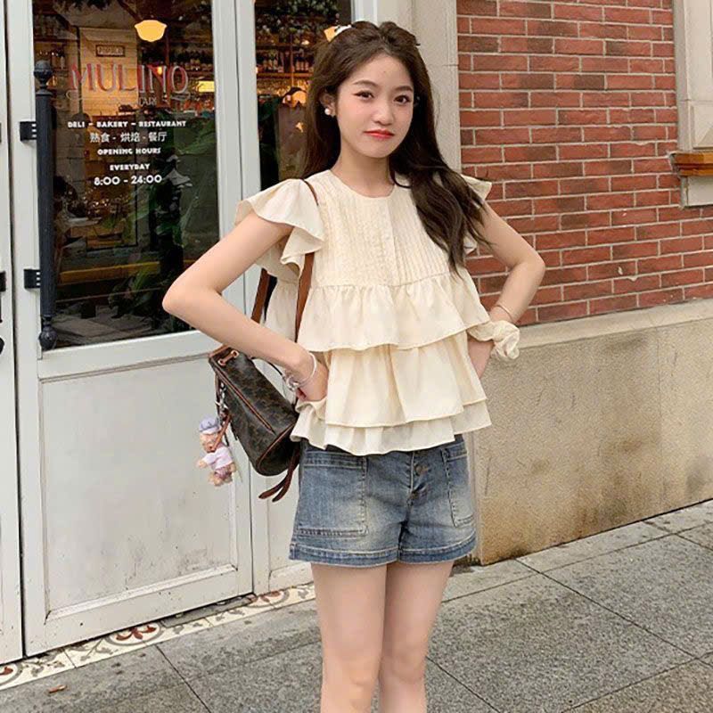  Áo Xếp Tầng Thời Trang 