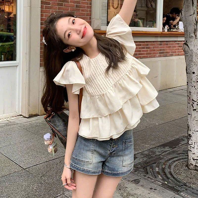  Áo Xếp Tầng Thời Trang 