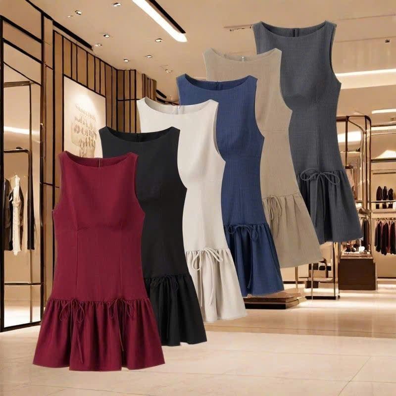  Váy Đỏ Đô Chân Bồng 