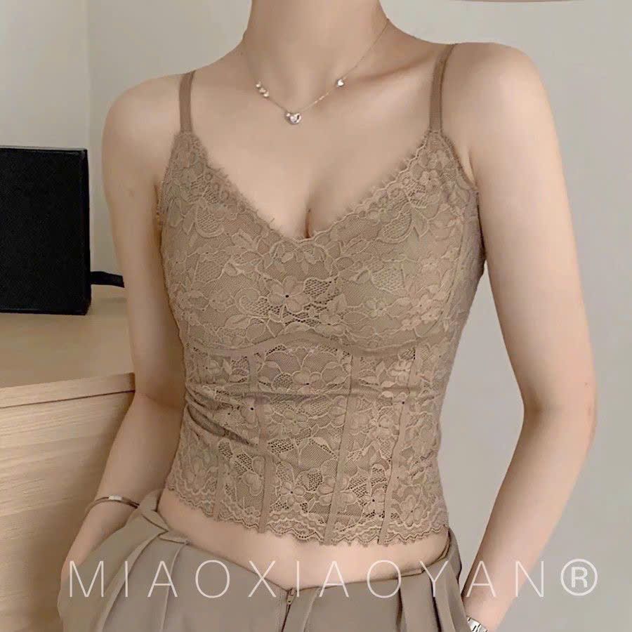  Áo Hai Dây Nữ Có Đệm Ngực 