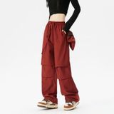  Quần Dù Ống Rộng 