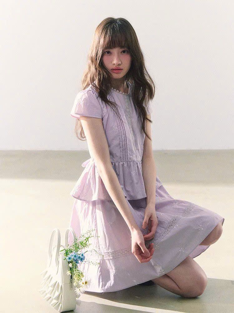  Đầm Tay Áo Kiểu Pháp 