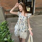  Áo Kiểu Dáng Peplum Tay Bèo Nữ 