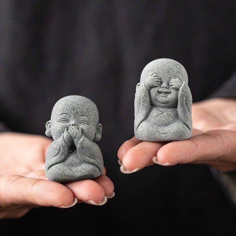  Bộ Tượng Chú Tiểu Tứ Không 