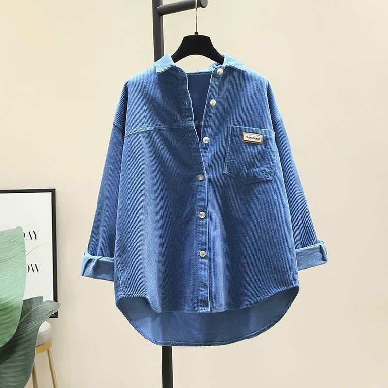  Áo Sơ Mi Nhung Dễ Phối Đồ 