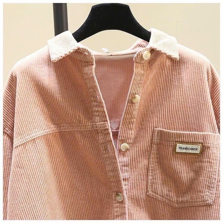  Áo Sơ Mi Nhung Dễ Phối Đồ 