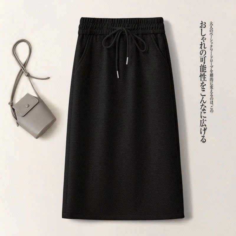  Chân Váy Chữ A Nhung Tăm 