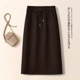  Chân Váy Chữ A Nhung Tăm 