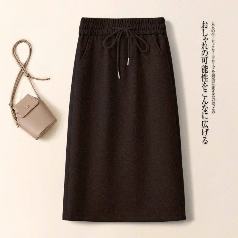  Chân Váy Chữ A Nhung Tăm 