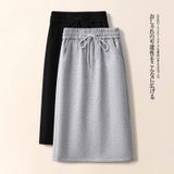  Chân Váy Chữ A Nhung Tăm 