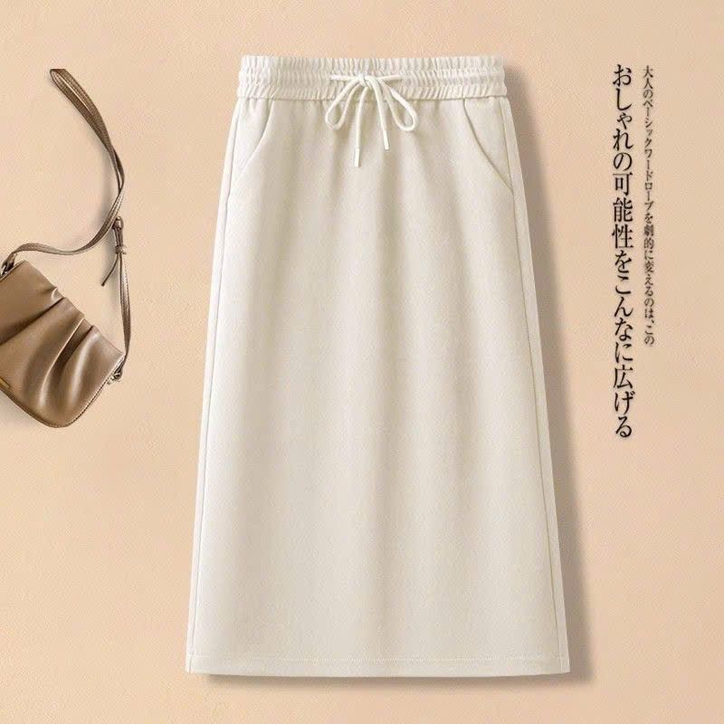  Chân Váy Chữ A Nhung Tăm 