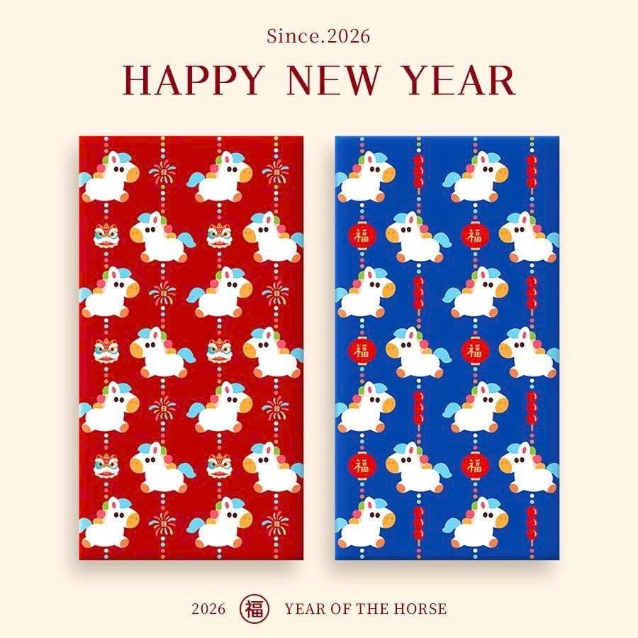  Bao Lì Xì Năm Mới 2026 