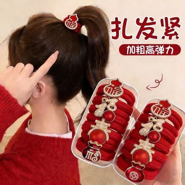  Cột Tóc Cho Tết 2026 