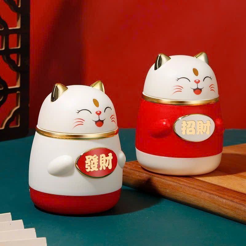  Hủ Tâm Mèo May Mắn 