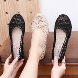  Giày Búp Bê Nữ Ren Lưới Mũi Tròn 