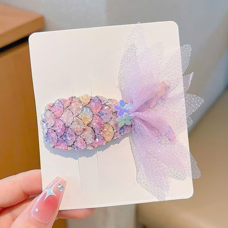  Set 6 Kẹp Tóc Đuôi Cá Dễ Thương 