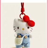  Móc Khóa Gấu Bông Hello Kitty 