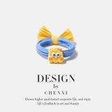  Bộ Dây Buộc Tóc Vải SpongeBob 