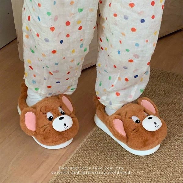  Dép Bông Hình Chú Chuột Tom & Jerry 