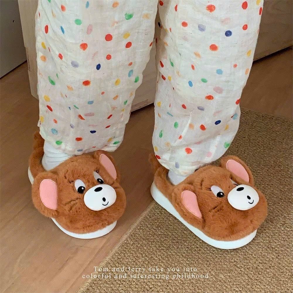  Dép Bông Hình Chú Chuột Tom & Jerry 