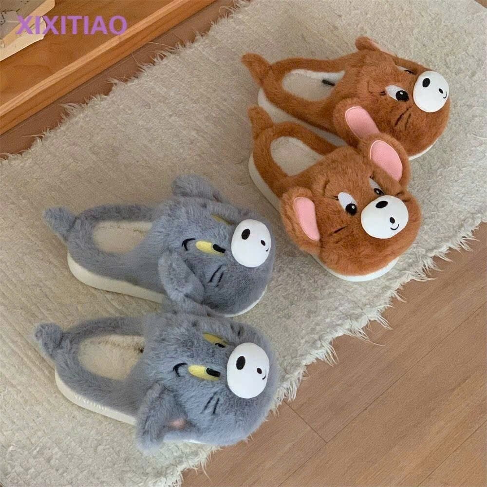  Dép Bông Hình Chú Chuột Tom & Jerry 