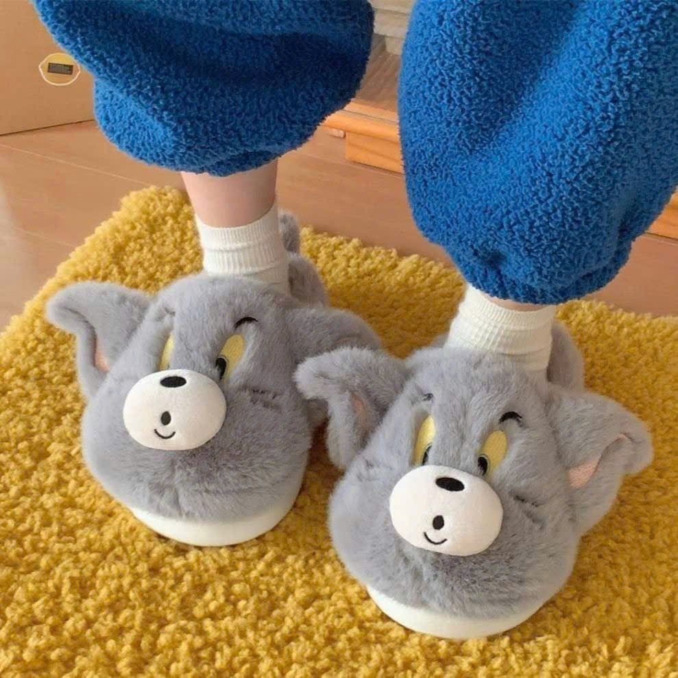  Dép Bông Hình Chú Chuột Tom & Jerry 