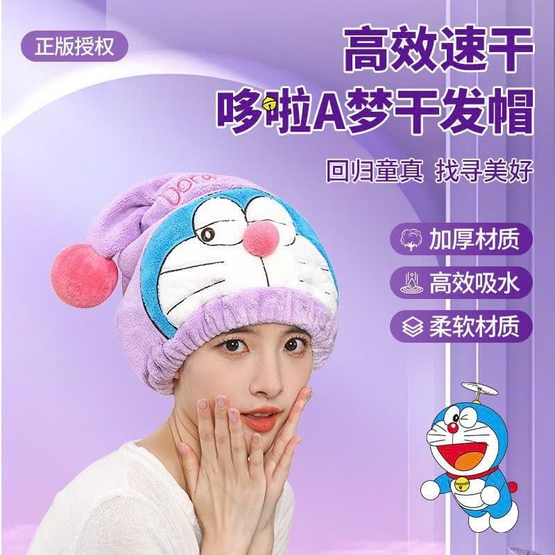  Khăn Đội Khô Tóc Doreamon 