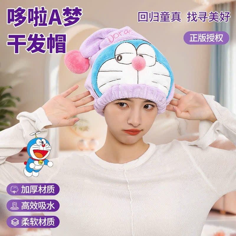  Khăn Đội Khô Tóc Doreamon 