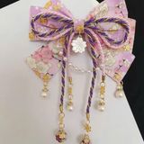  Kẹp Tóc Nơ Phong Cách Lolita Nhật Bản 