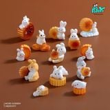  Túi Mù Thỏ Và Bánh Dễ Thương Để Bàn 