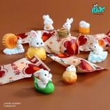 Túi Mù Thỏ Và Bánh Dễ Thương Để Bàn 