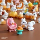  Túi Mù Thỏ Và Bánh Dễ Thương Để Bàn 