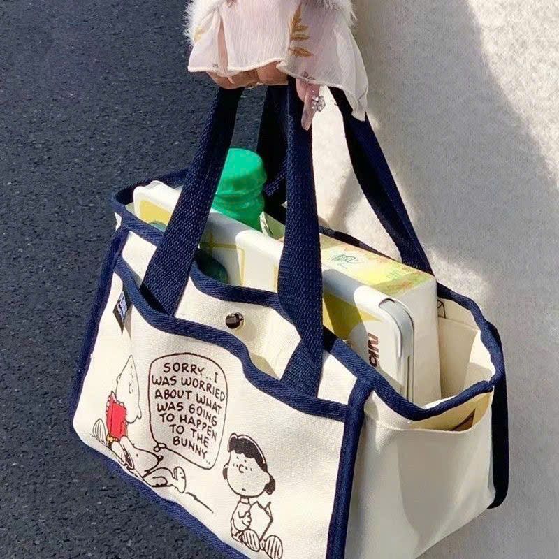  Chiếc Túi Tote Chủ Đề Peanuts Baseball 
