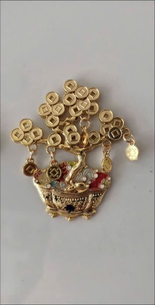  Nam Châm Hít Tủ Lạnh Hình Cây Tài Lộc 