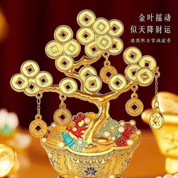  Nam Châm Hít Tủ Lạnh Hình Cây Tài Lộc 