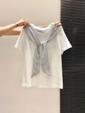  Áo Thun Tay Ngắn Kiểu Hải Quân 