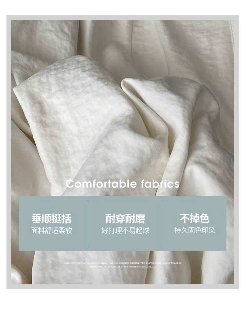  Quần Ống Rộng Lưng Cao Xếp Ly 