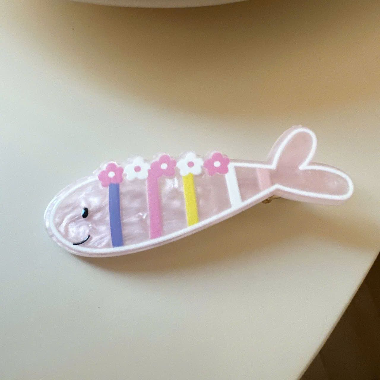  Kẹp Tóc Handmade Bằng Nhựa Acrylic 