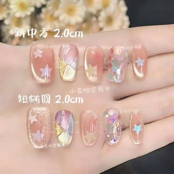  Mẫu Móng Tay Giả Đính Đá 