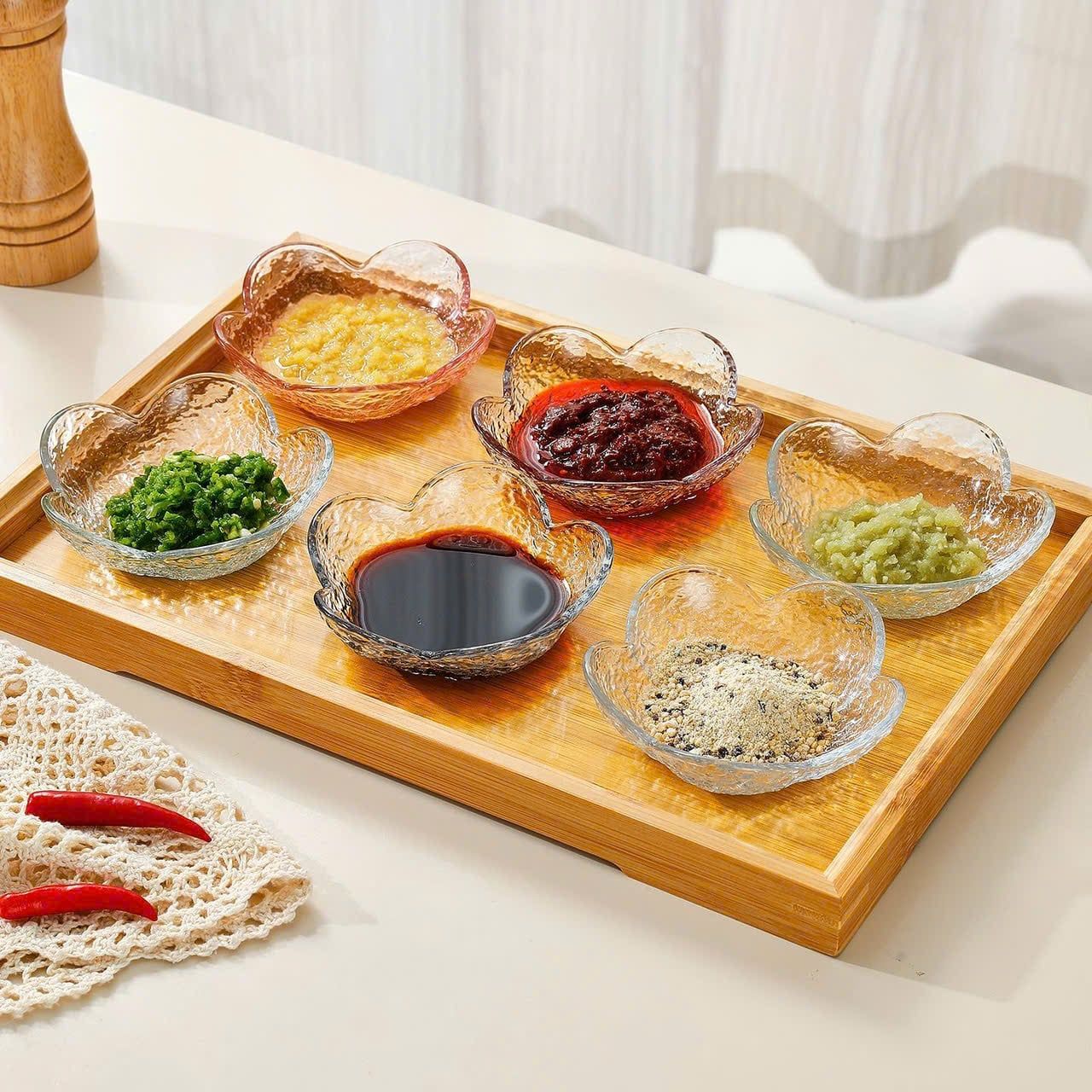  Chén Thủy Tinh Hình Hoa Anh Đào 