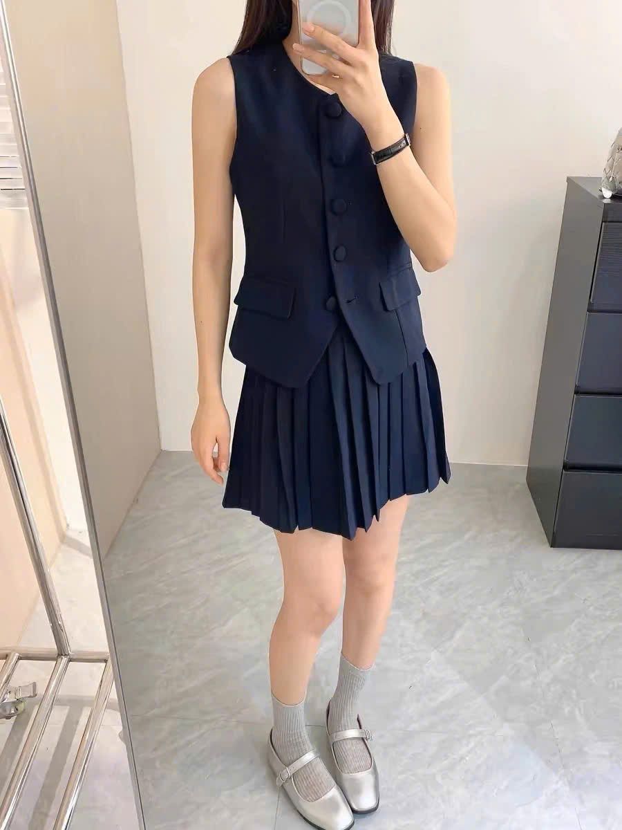  Set Gile Xanh Đen Korean Fashion 