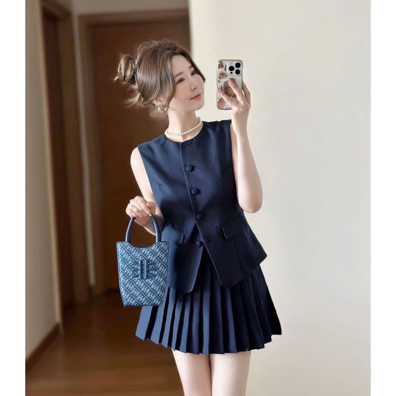  Set Gile Xanh Đen Korean Fashion 