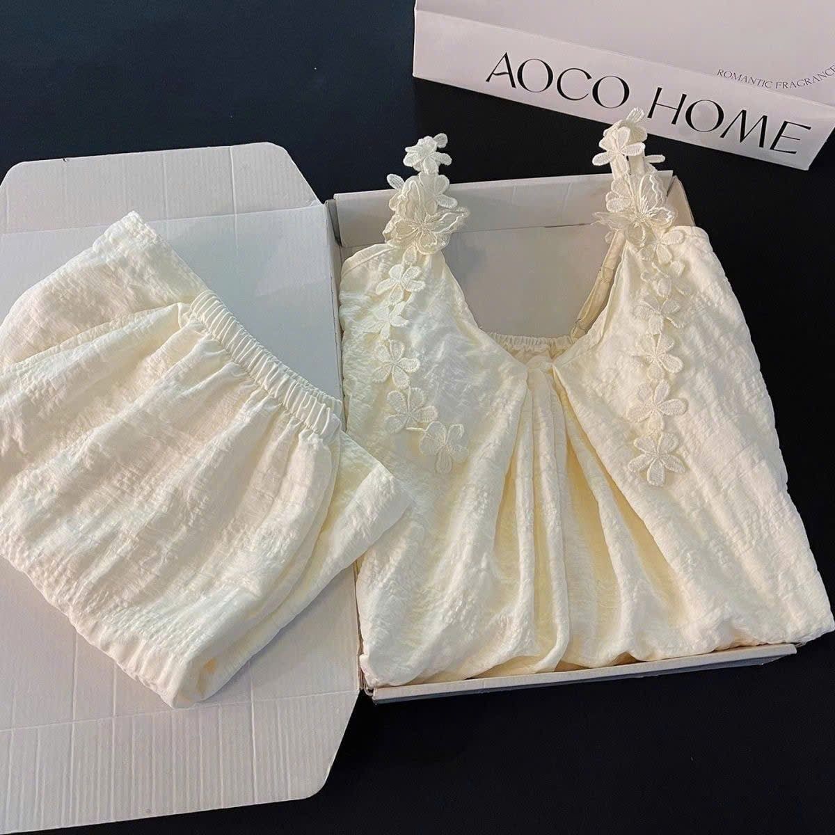  Set Áo Hai Dây Dáng Babydoll 